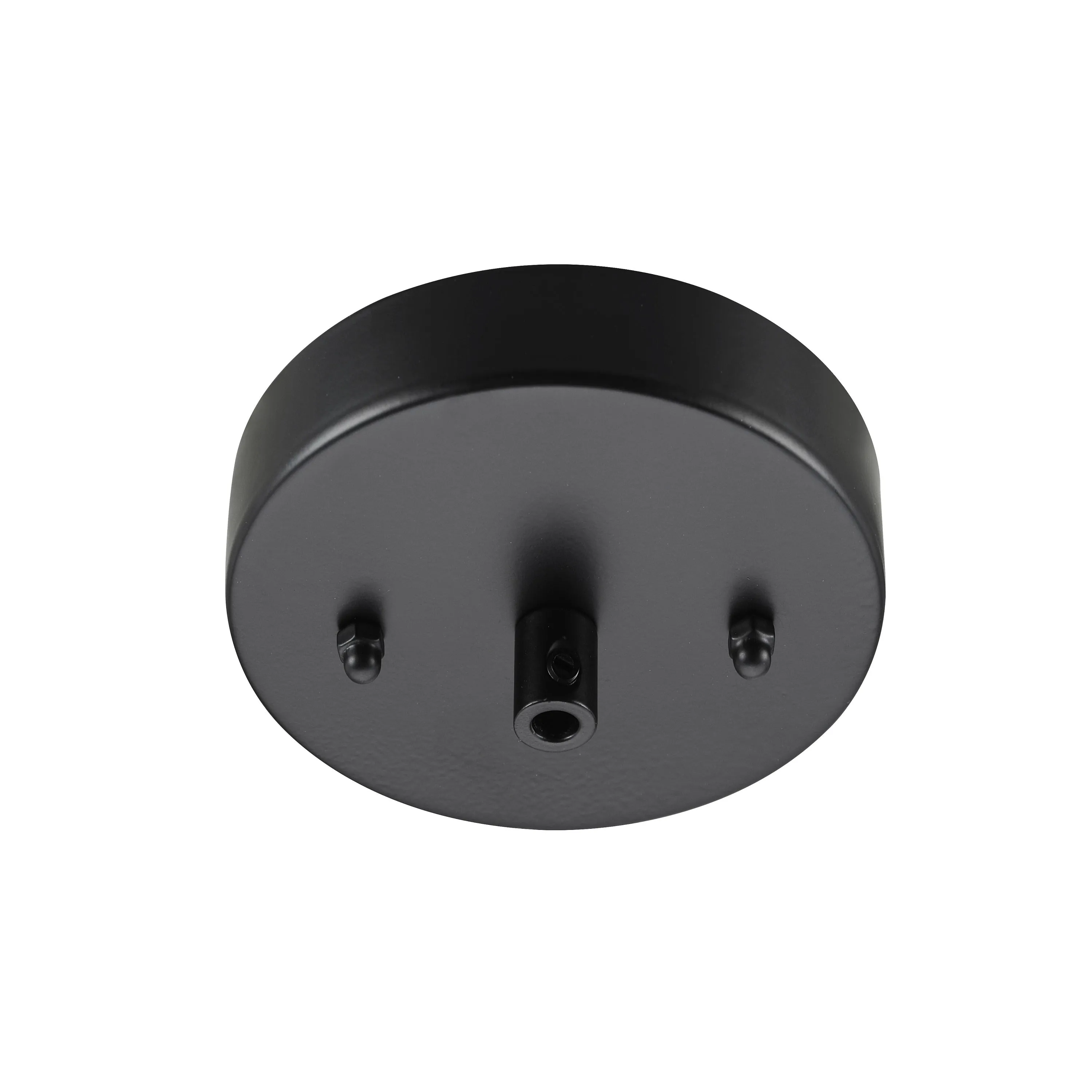 # 21518-1X Contemporary Fixture Canopy Kit, 4-3/4" Diameter, 7/16" Center Hole, Matte Black, 1 Sets/Pack