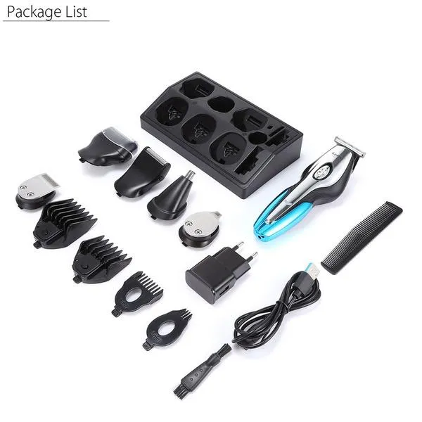11-in-1 Professional Fast Charging Hair Clipper Haircut Shaver Wireless