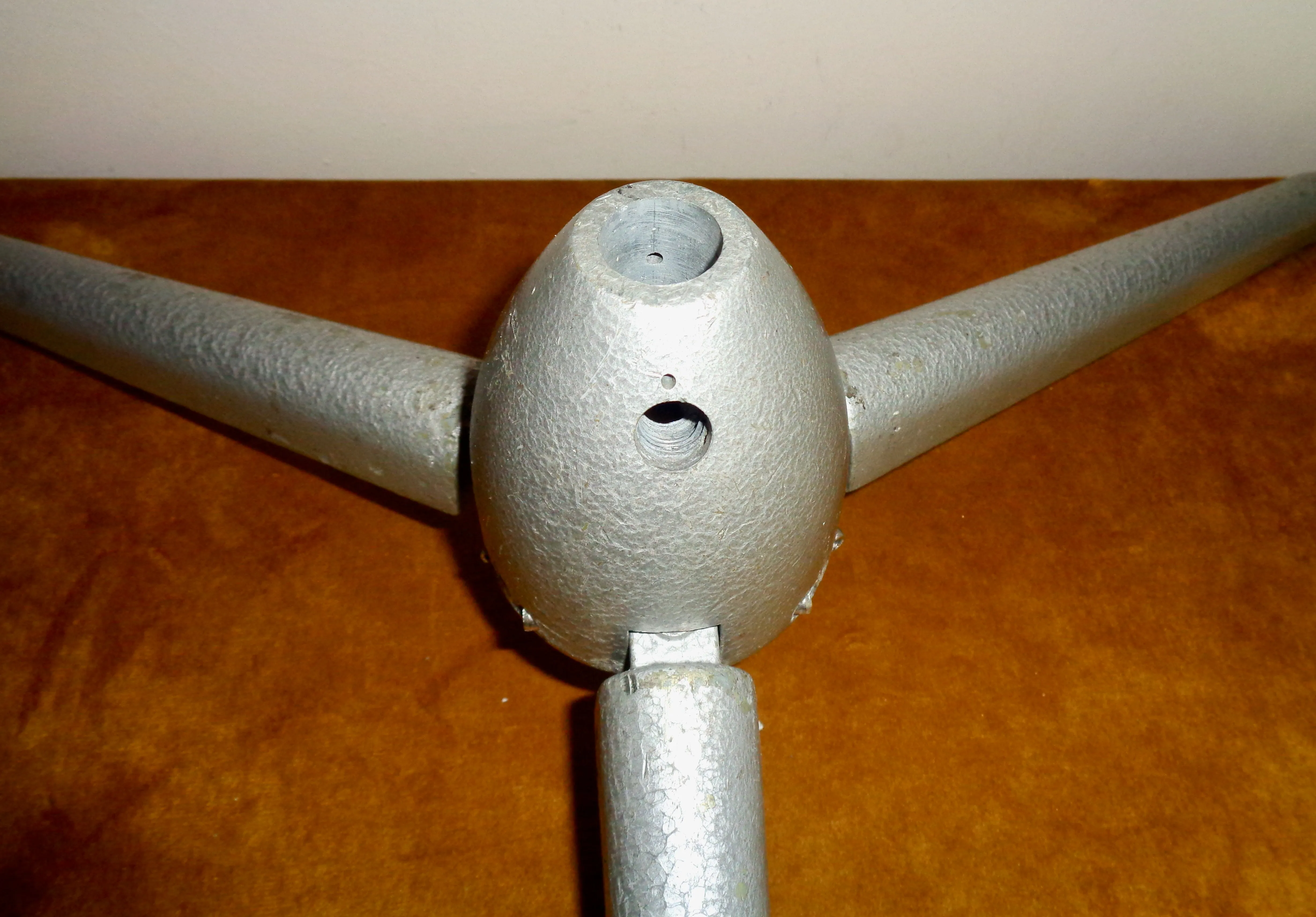 1960s K&M Coated Aluminium Microphone Stand With Vibration Absorber
