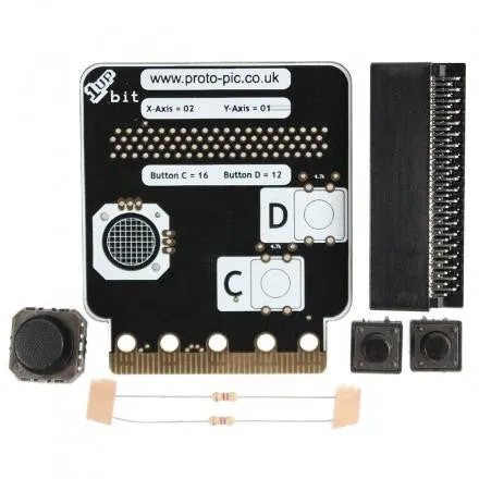 1up:bit controller kit for BBC micro:bit - PPMB00131 - Not soldered