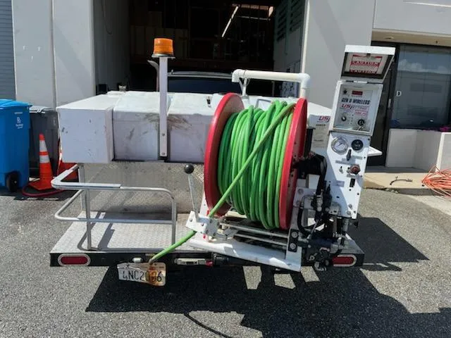2016 U.S. JETTING 4018-300 UNIT WITH WIRELESS REMOTE