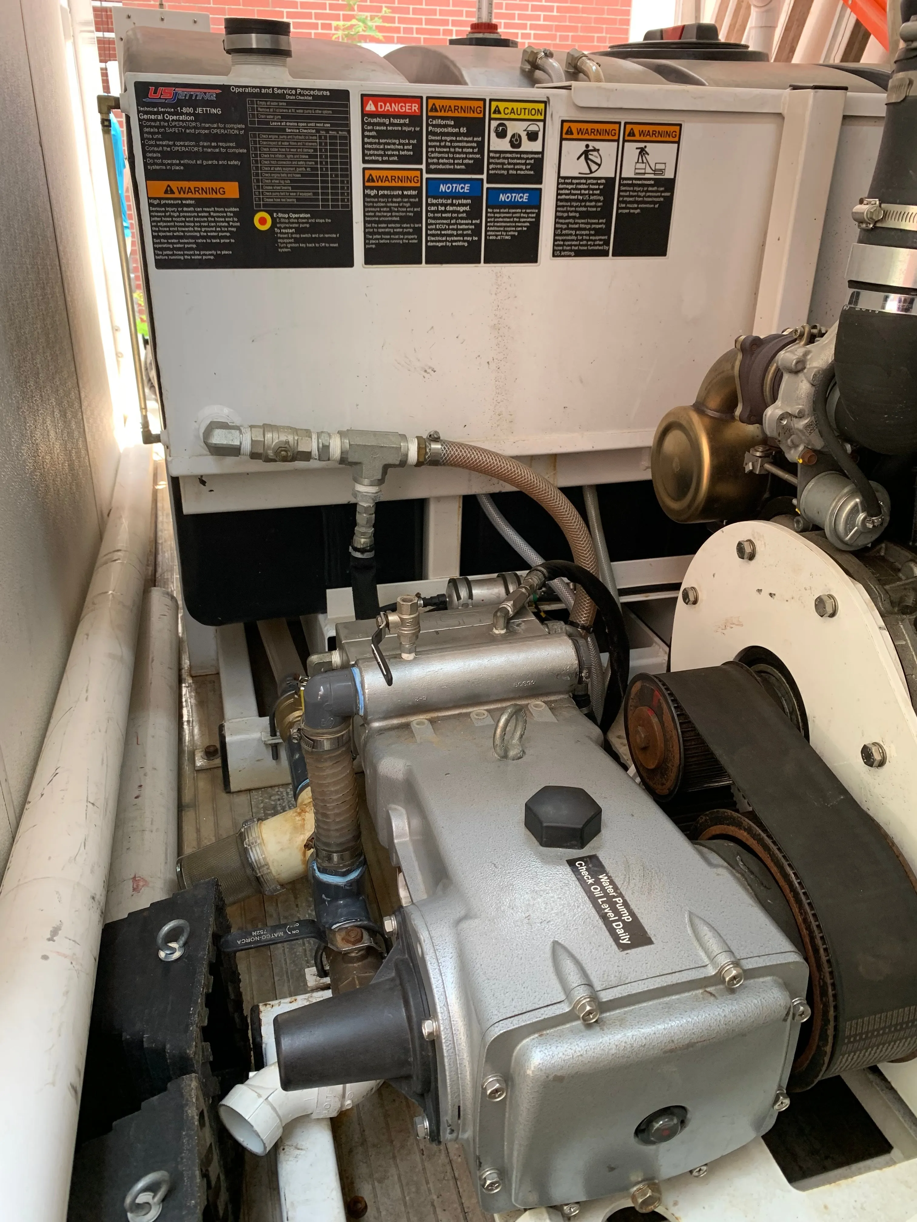 2018 U.S. JETTING 4018-300 ENCLOSED TRAILER WITH WIRELESS REMOTE SYSTEM