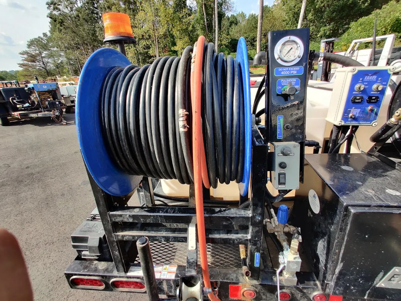 2020 Jetters Nortwest Eagle 600 Tandem Axel Trailer Jetter W/ Remote