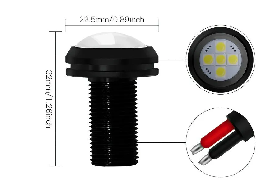 2021  Ford Bronco Oracle  LED Puddle Light Upgrade For Off-Road Side Mirror Ditch Lights - Pair