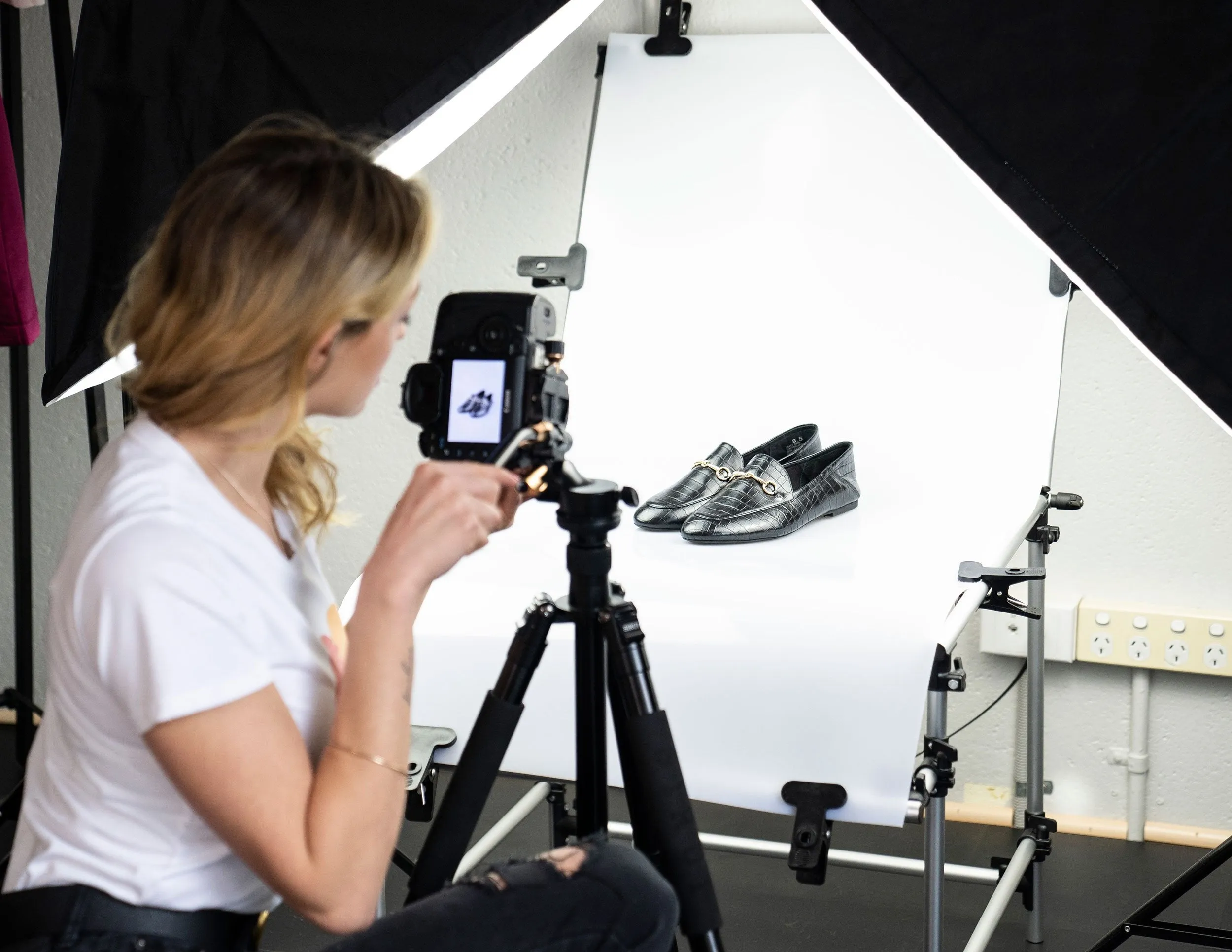 23" Product & Food Photography Lighting 'Work Hustle' Table Kit