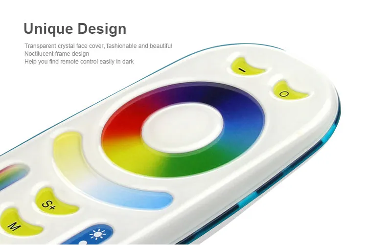 2.4GHz RGB   CCT Remote Controller Full Touch 4-Zone Group Control