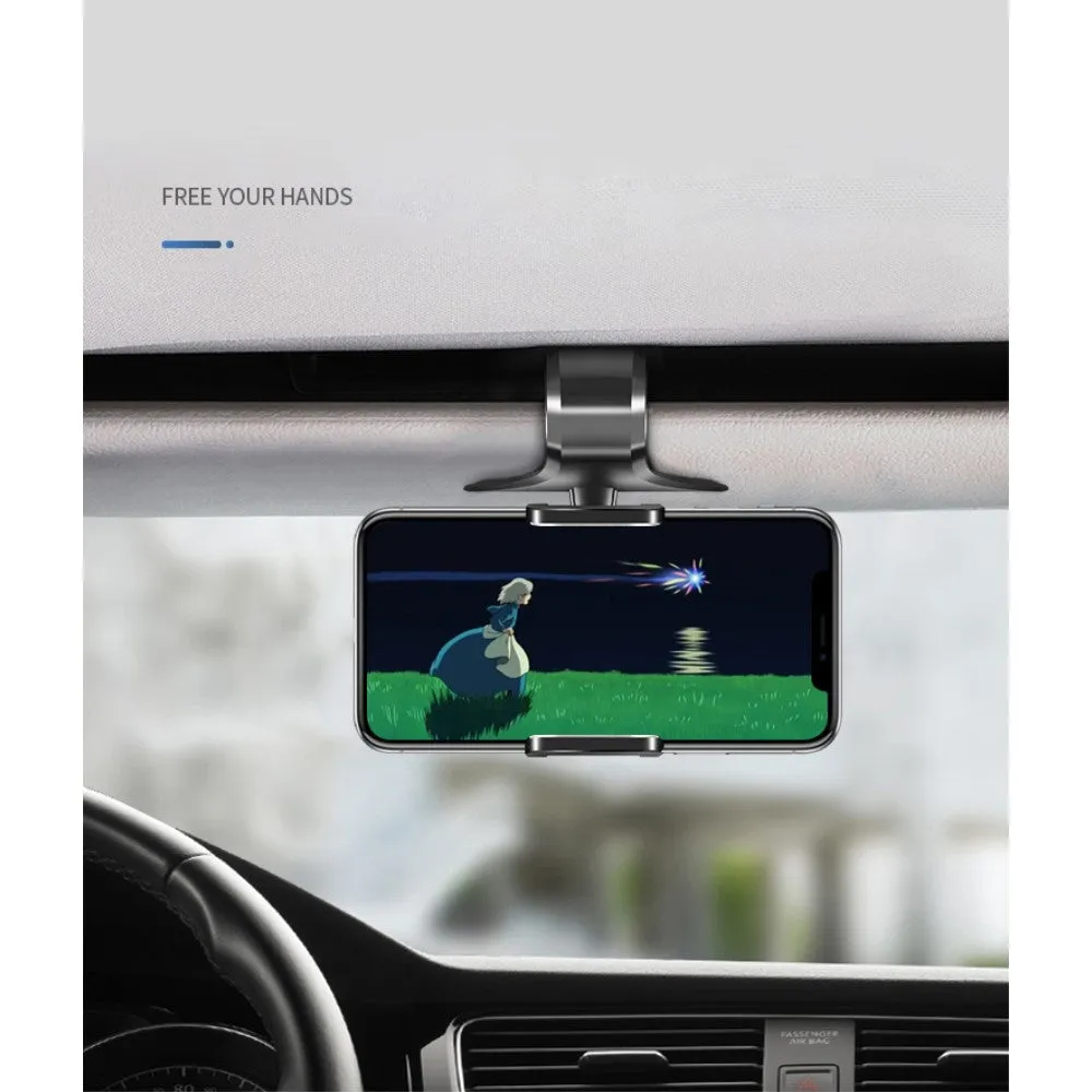 3 in 1 Car GPS Smartphone Holder: Dashboard / Visor Clamp   AC Grid Clip for NGM Dynamic E451 Dual E451D - Black