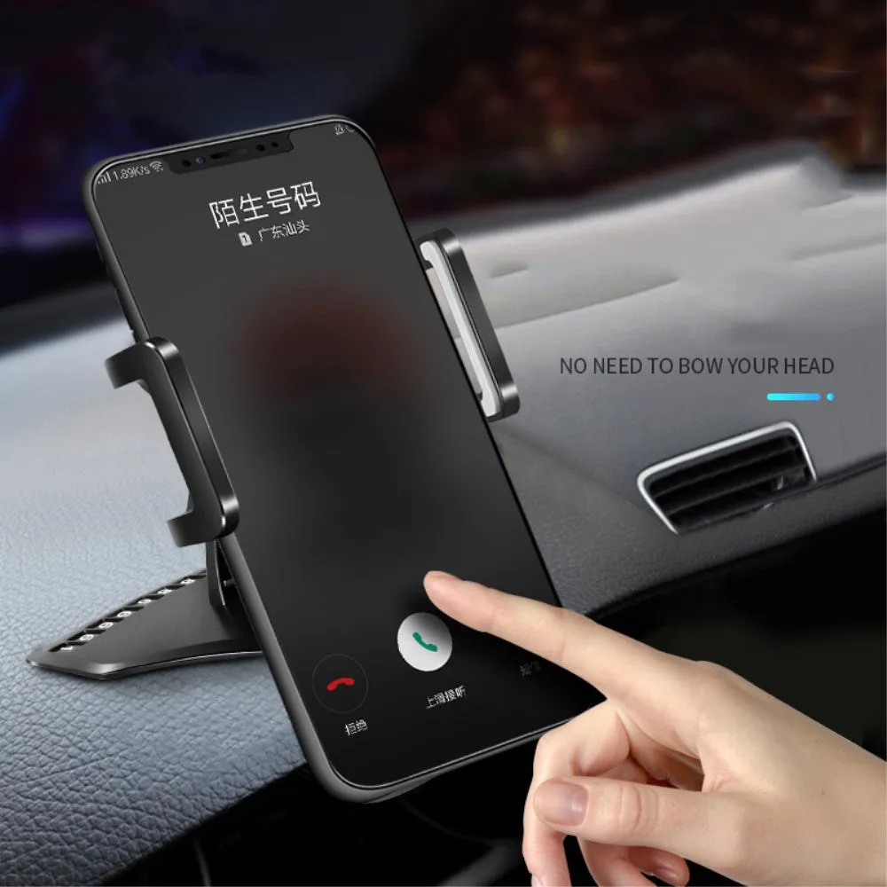 3 in 1 Car GPS Smartphone Holder: Dashboard / Visor Clamp   AC Grid Clip for NGM Dynamic E451 Dual E451D - Black