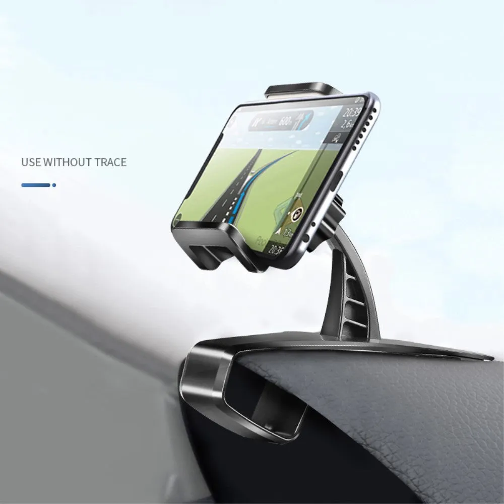 3 in 1 Car GPS Smartphone Holder: Dashboard / Visor Clamp   AC Grid Clip for NGM Dynamic E451 Dual E451D - Black
