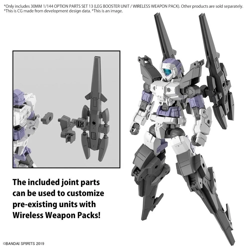 30 Minute Missions #13 Optional Parts (Leg Booster/Wireless Weapon Pack) Accessory Set