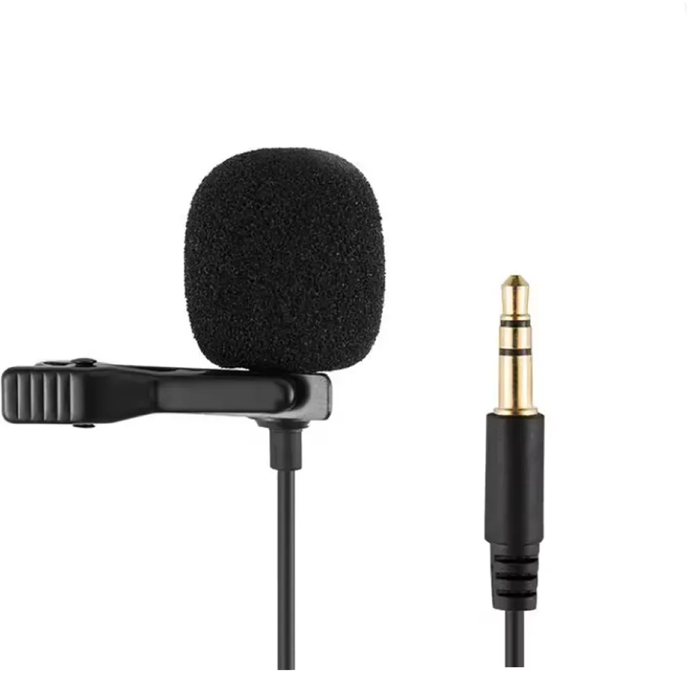 3.5Mm Aux Omni-Directional Condenser Lavalier Microphone Gl-119