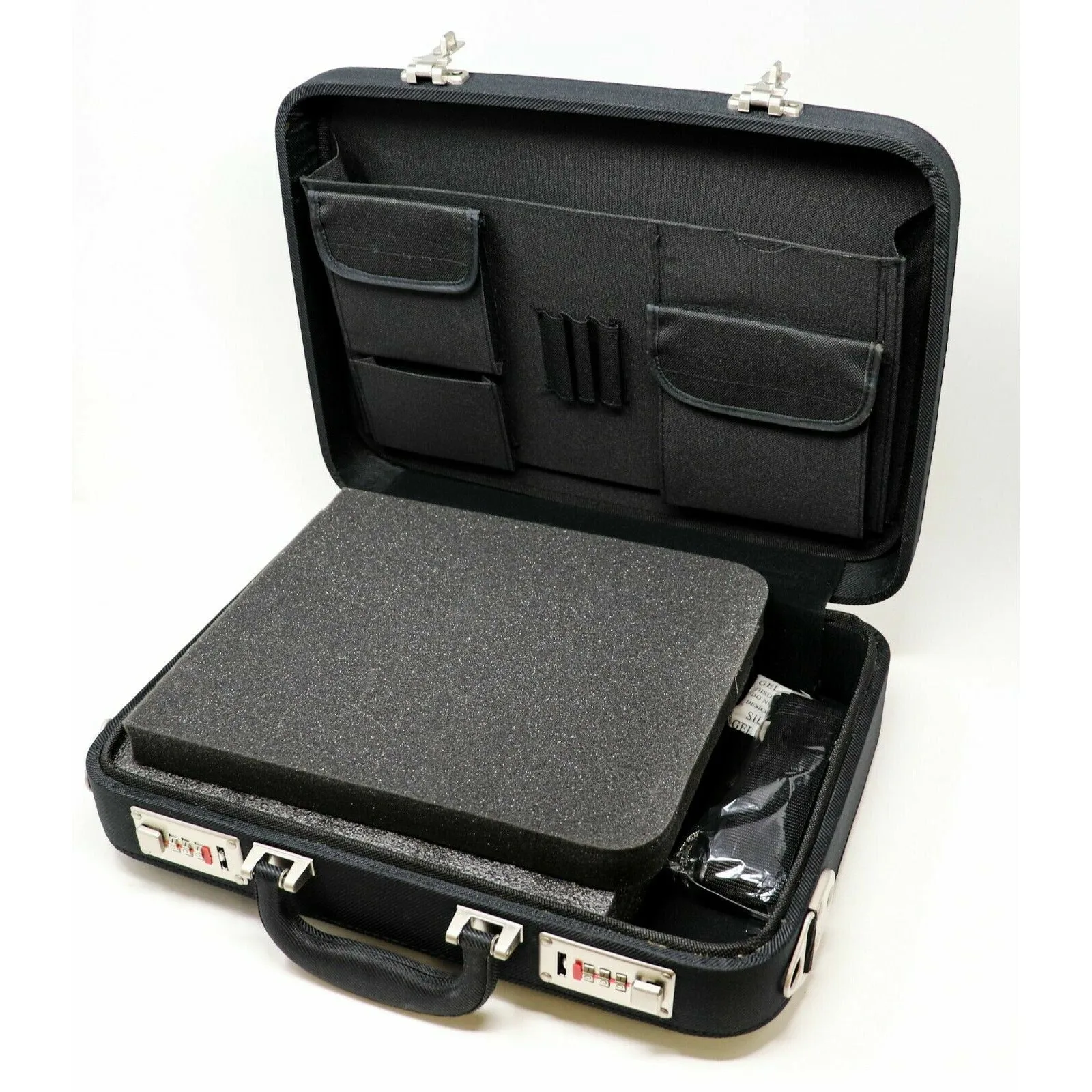 4 Microphone Carrying Case Mic Instrument Storage Portable Flight Box