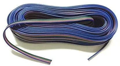 4 Pin RGB LED Strip Extension Wire Connector for RGB 5050 3528