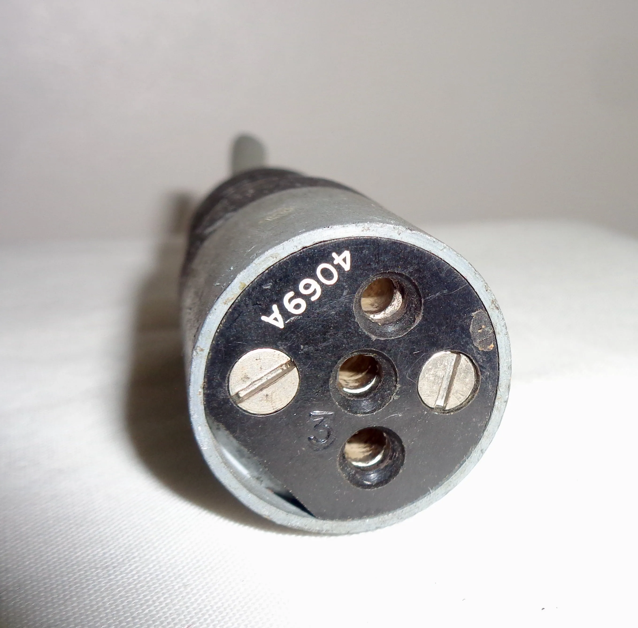 4069A Microphone Plug For A 630A or STC 4021 Apple and Biscuit Microphone