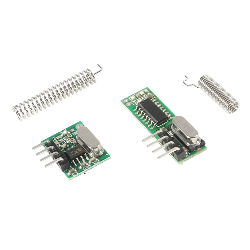 433 Mhz Superheterodyne RF Receiver and Transmitter Module 433Mhz Remote controls For Arduino uno Wireless module Diy Kits