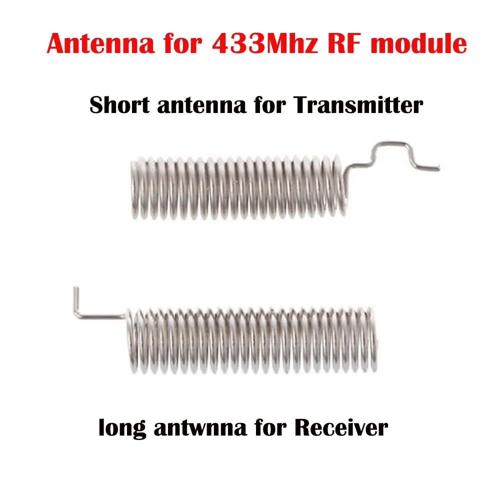 433 Mhz Superheterodyne RF Receiver and Transmitter Module 433Mhz Remote controls For Arduino uno Wireless module Diy Kits