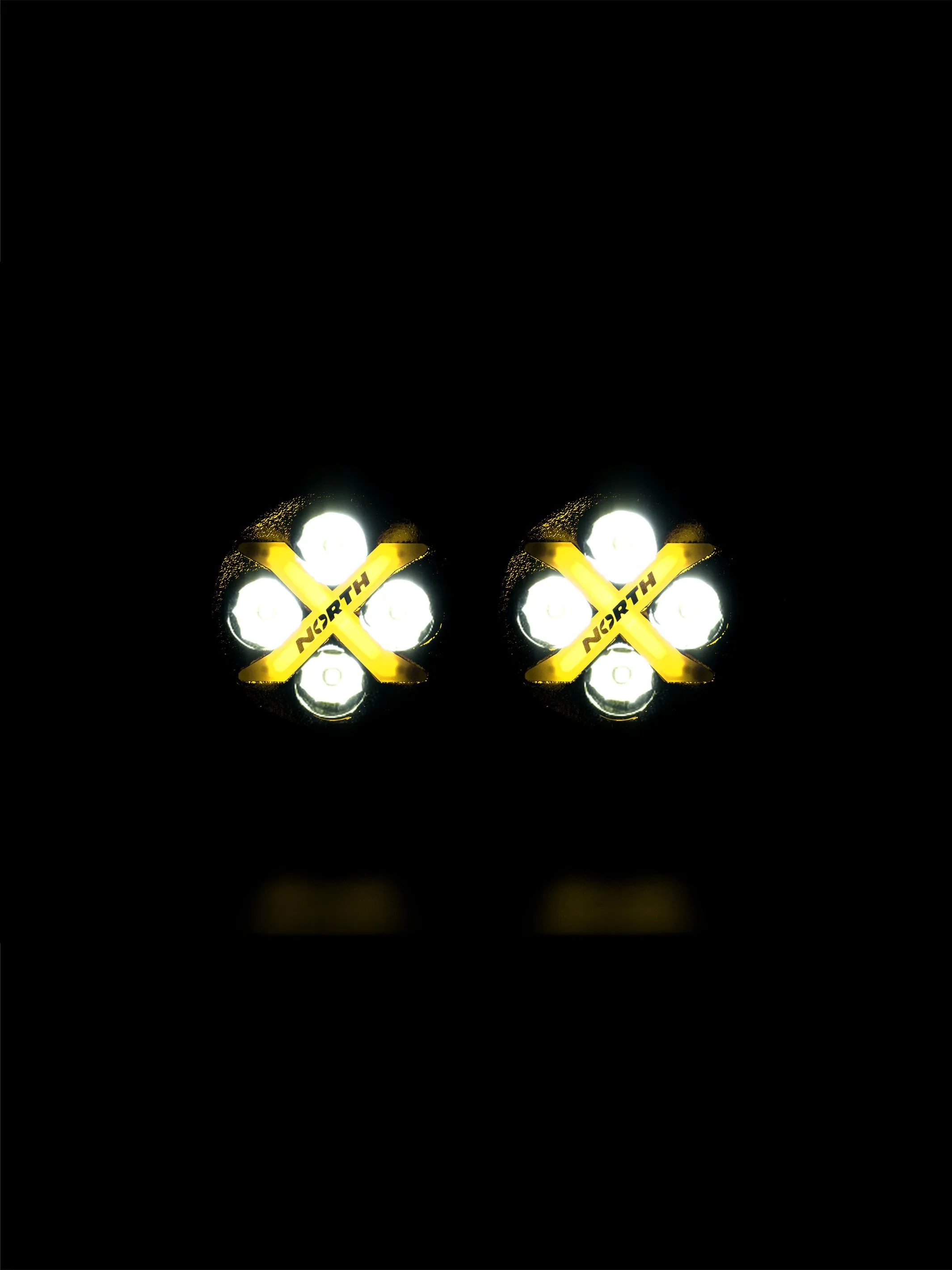 4" Round Pod Light with RGB Backlight