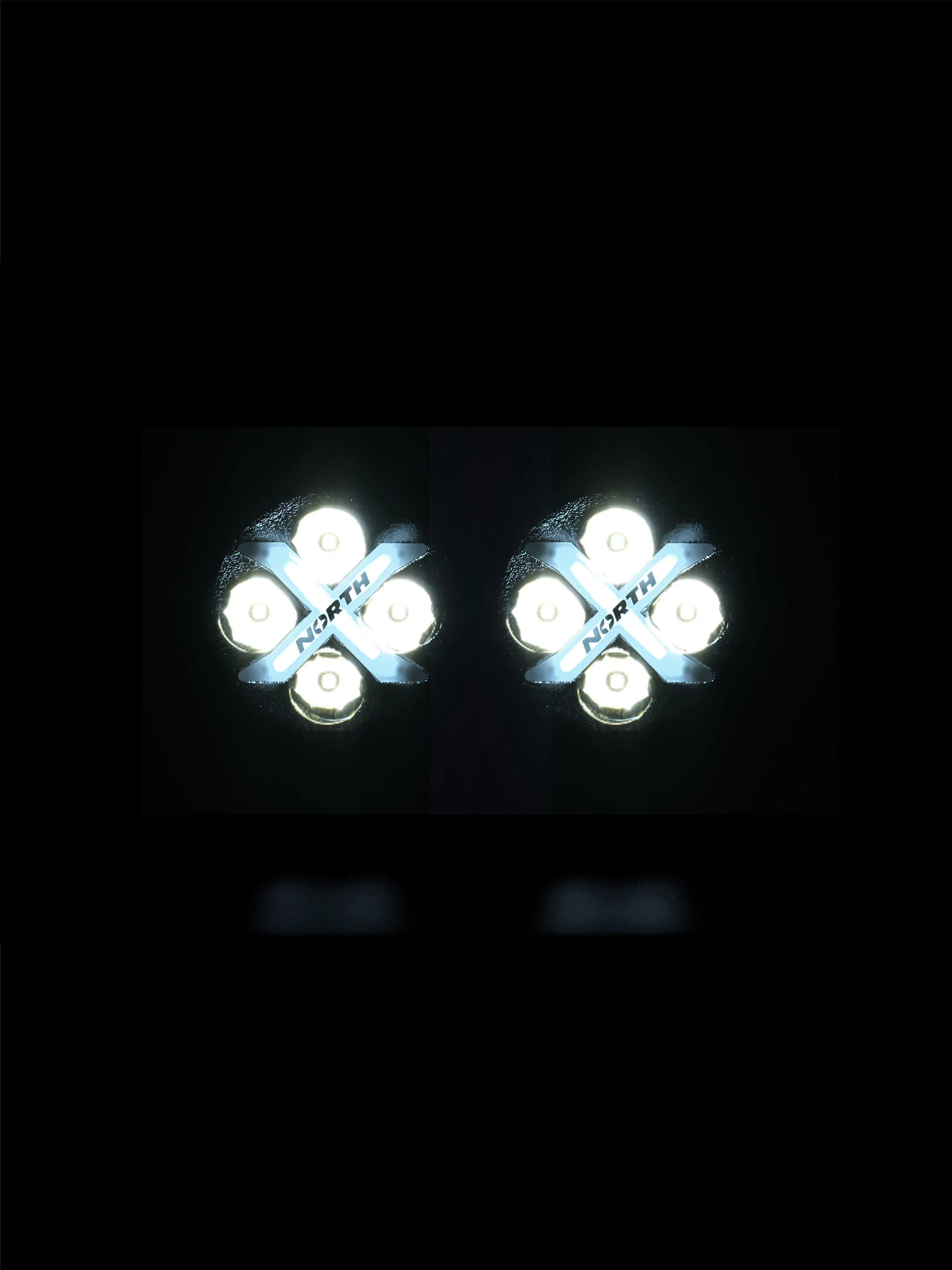 4" Round Pod Light with RGB Backlight