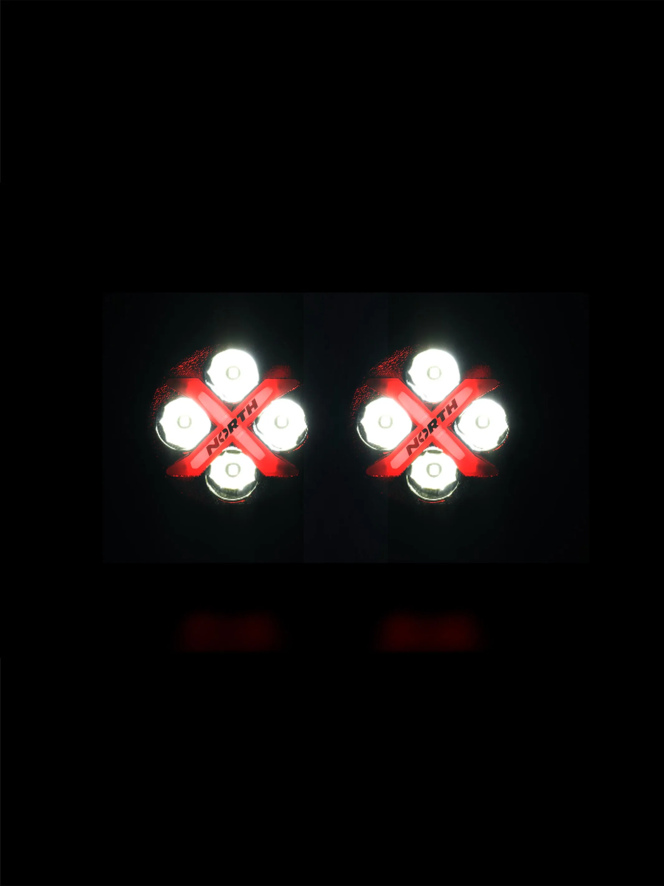 4" Round Pod Light with RGB Backlight