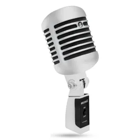 5 Core Classic Retro Dynamic Vocal Microphone RTRO MIC CH BLK