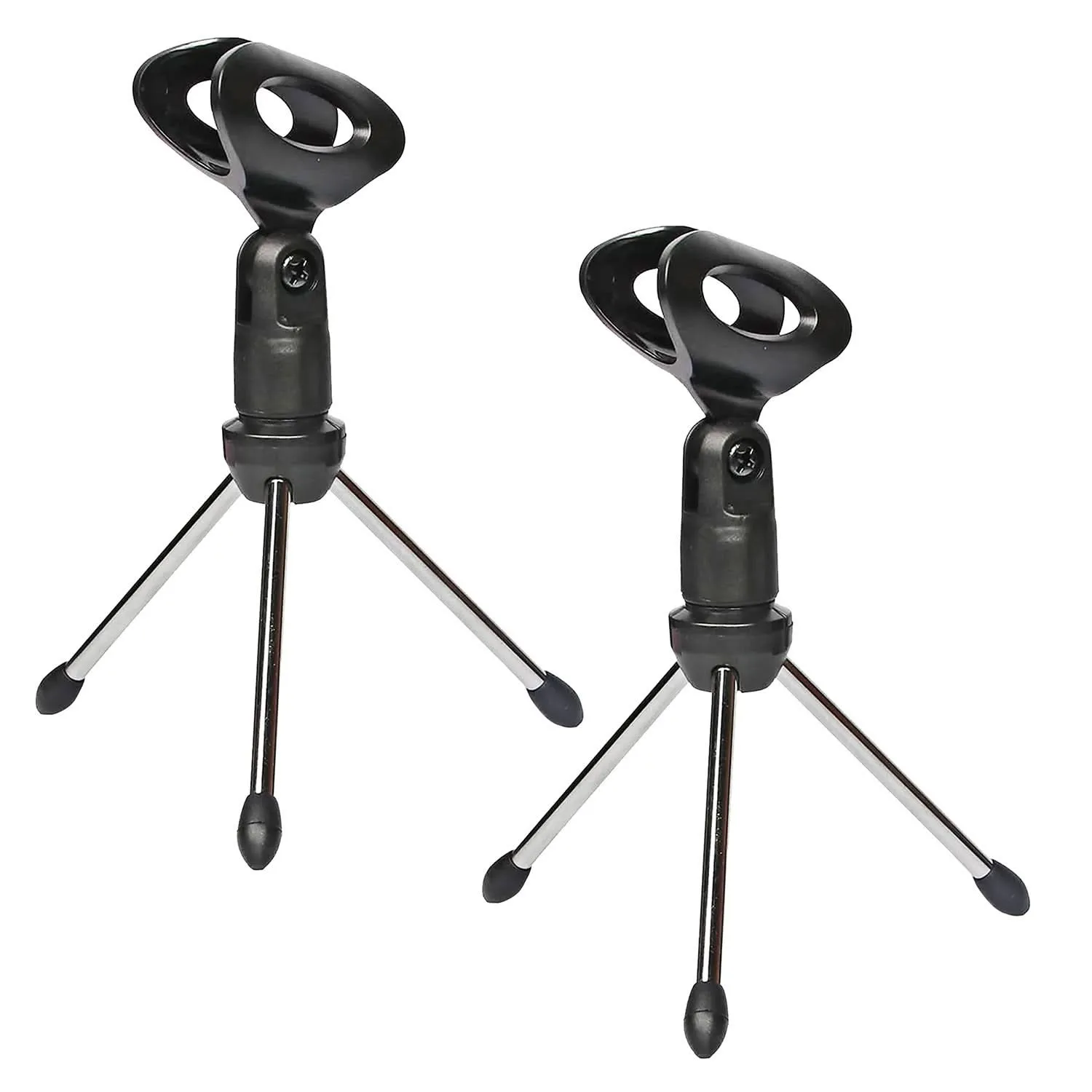 5Core Desktop Mic Stand Universal Desk Microphone Holder Table Top Tripod Stands