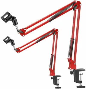5Core Microphone Mic Suspension Boom Scissor Arm Desk Stand Mount