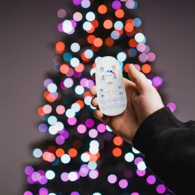 8' Noble Fir Deluxe Christmas Tree - Color Changing RGB
