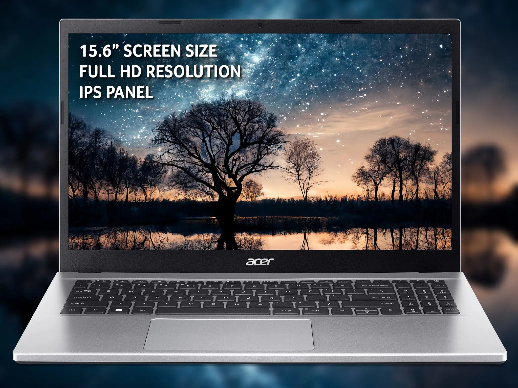 Acer Aspire 3 A315-44P Laptop - AMD Ryzen 5 5500U, 8GB, 512GB SSD, Integrated Graphics, 15.6" Full HD, Windows 11, Silver