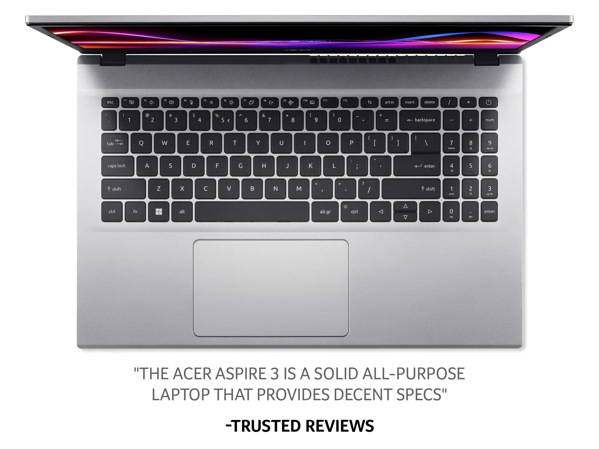 Acer Aspire 3 A315-44P Laptop - AMD Ryzen 5 5500U, 8GB, 512GB SSD, Integrated Graphics, 15.6" Full HD, Windows 11, Silver
