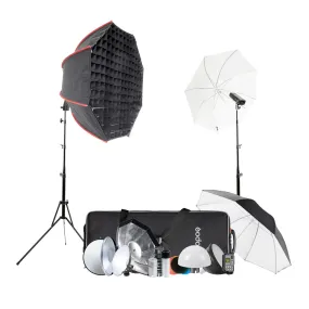 AD200PROII Complete Student Studio Flash Lighting Kit