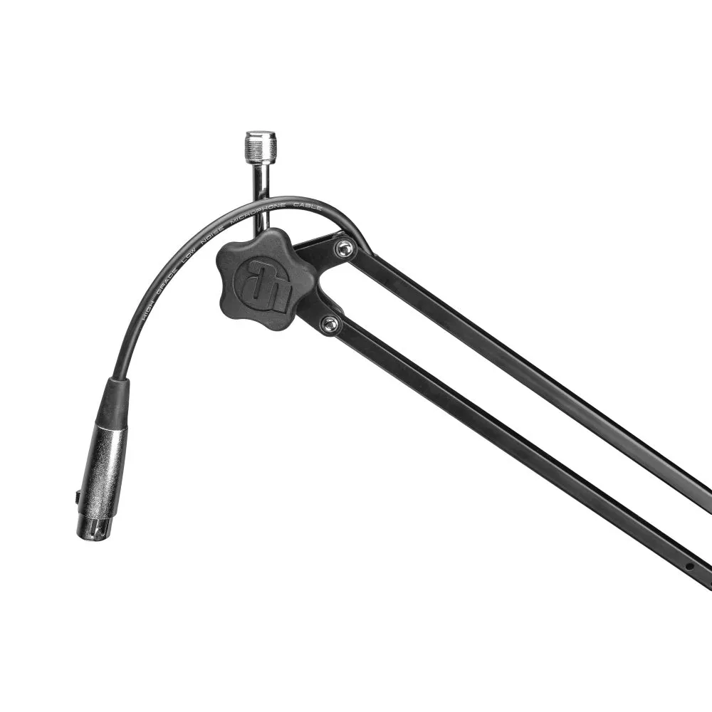 Adam Hall Table Microphone Arm with Built-In XLR Cable