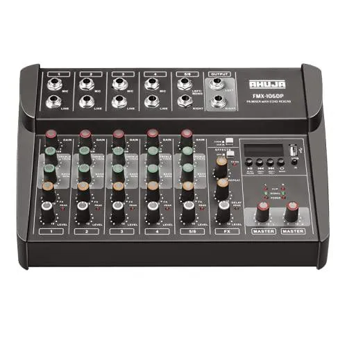 Ahuja PA Audio Mixing Console w/ built-in MP3 Player & Digital Effects
