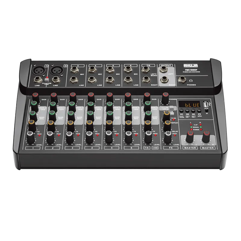 Ahuja PA Audio Mixing Console w/ built-in MP3 Player & Digital Effects