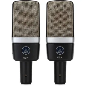 AKG C214 Matched Pair Stereo Set