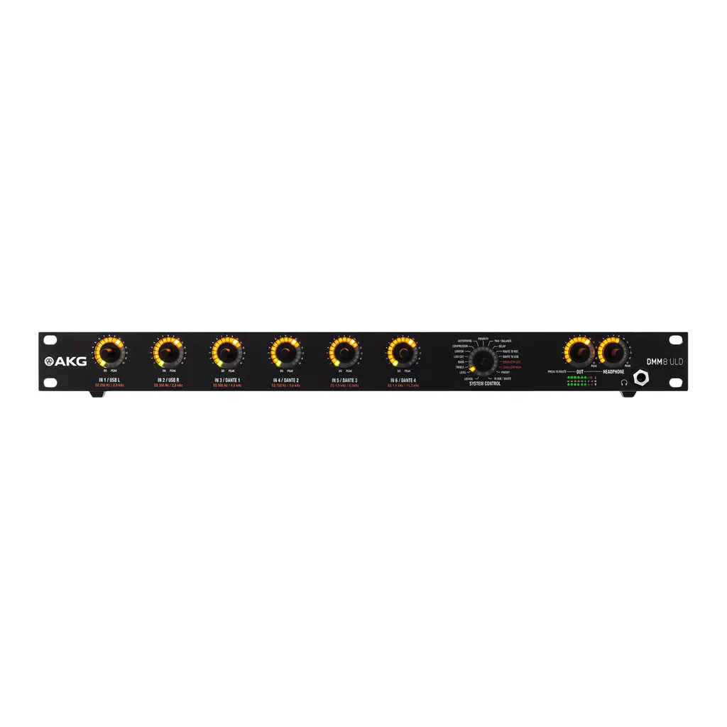 AKG DMM8ULD Auto Mic Mix 6 CH Mic/Line Input Dante