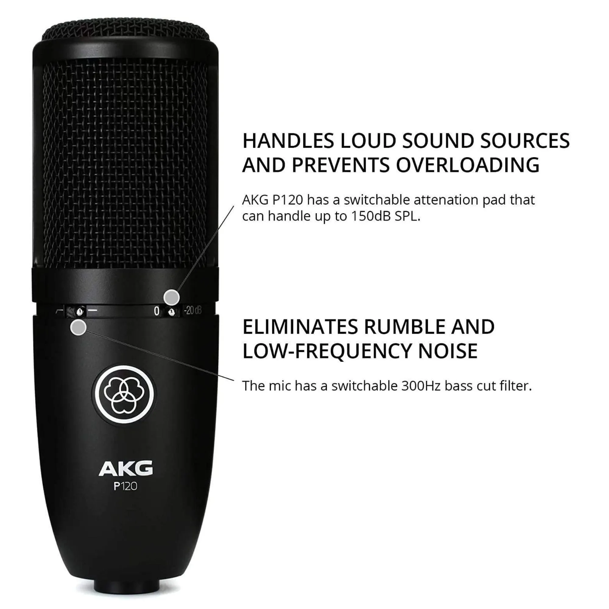 AKG P120 - High-Performance Recording Microphone