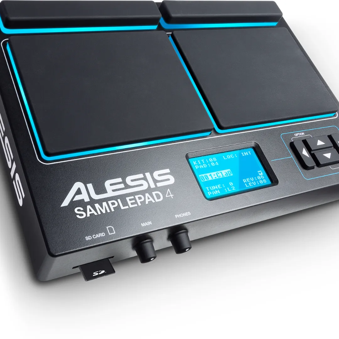 Alesis SAMPLEPAD4XUS 4-Pad Percussion and Sample-Triggering