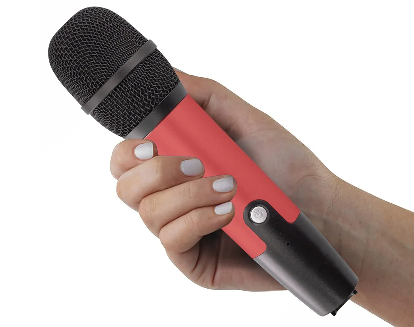 ANDOWL Bluetooth Speaker Twin Wireless Mics Red Q-YX899-RED