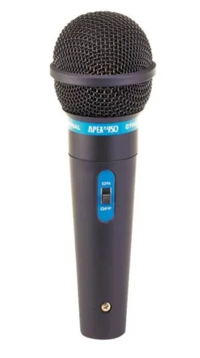 Apex Hand Held Dynamic Microphone w/ 1/4-inch Cable