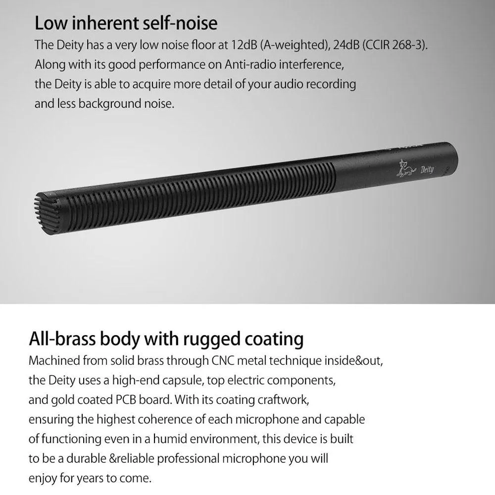 Aputure Deity Condenser Shotgun Microphone (Demo Stock)