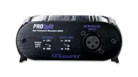 ART PROSPLIT Two-Way Mic Splitter
