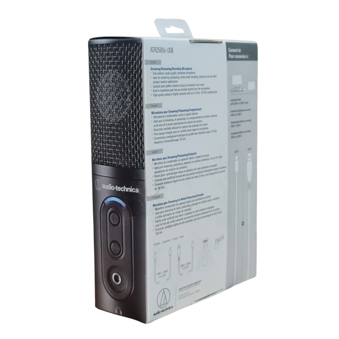 Audio-Technica ATR2500x-USB Cardioid Condenser Microphone