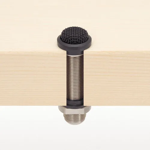 Audio-Technica ES945O/TB3 Miniature Omnidirectional Condenser Boundary Microphone w/TB3-to-XLR Output (Black)