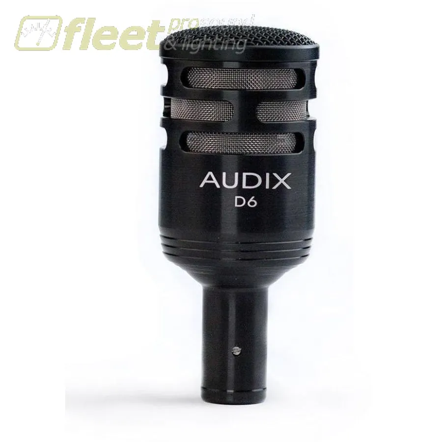 Audix D6 Dynamic Kick Drum Microphone - 1 DAY RENTAL