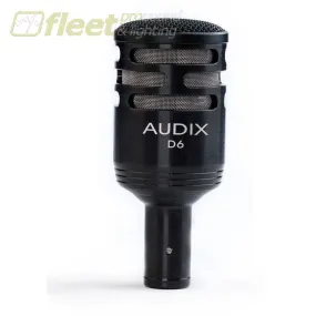 Audix D6 Dynamic Kick Drum Microphone - 1 DAY RENTAL
