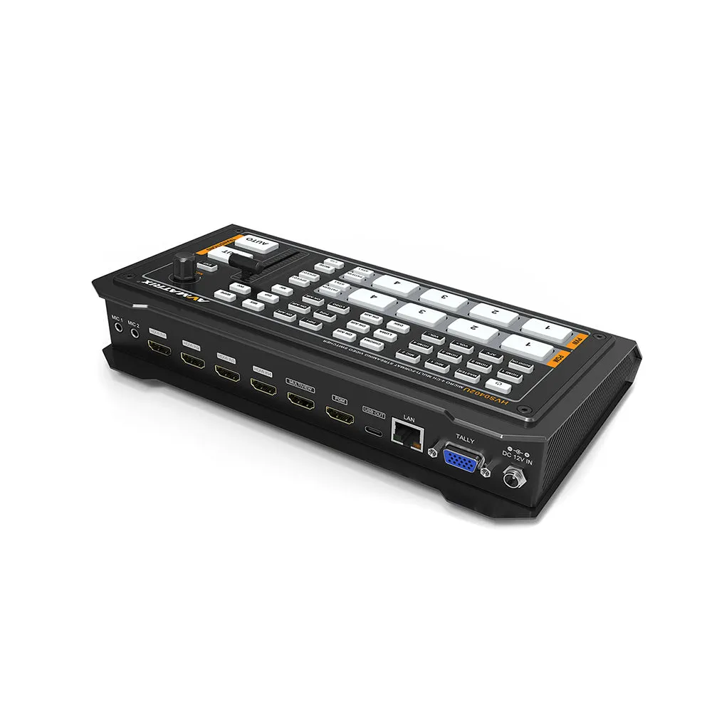 AVMATRIX HVS0402U 4-Channel Live Streaming Video Switcher