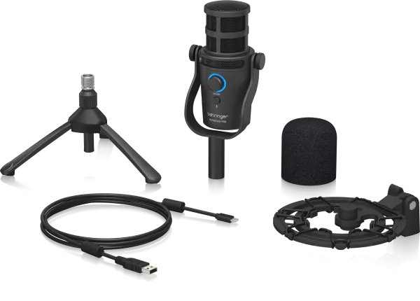 Behringer D2 PODCAST PRO Professional Camera Shotgun Microphone - Each