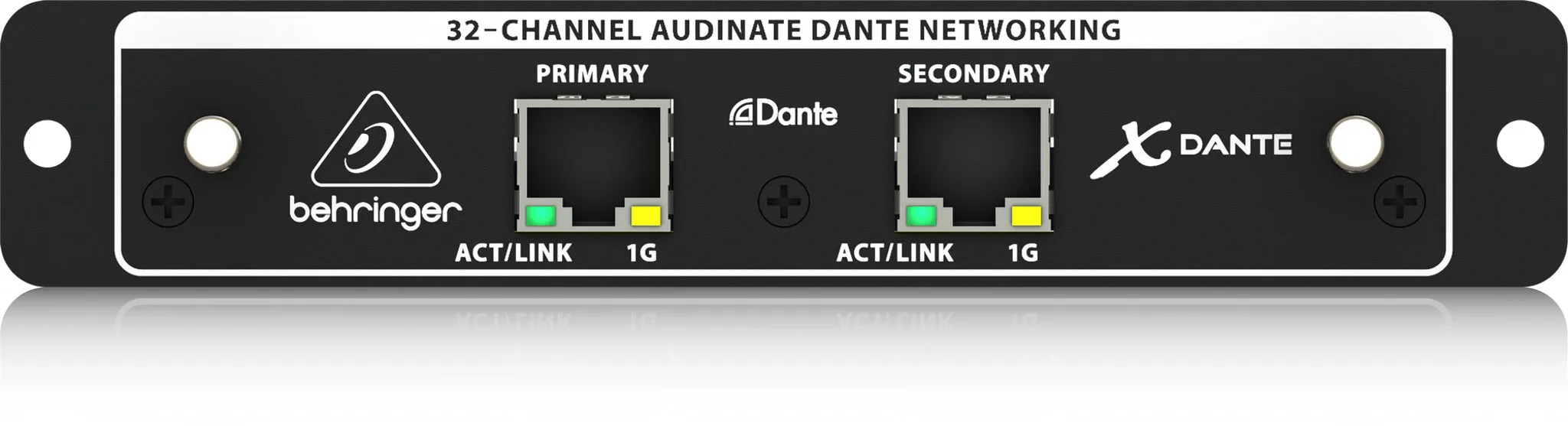 Behringer X-Dante High-Performance 32-Channel Audinate Dante Expansion Card