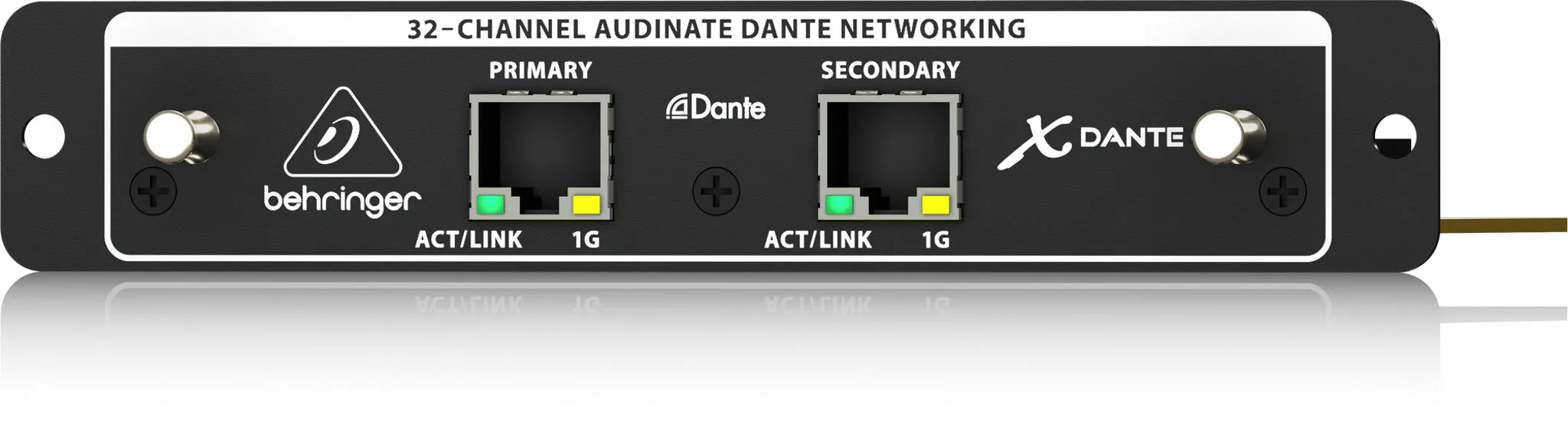 Behringer X-Dante High-Performance 32-Channel Audinate Dante Expansion Card