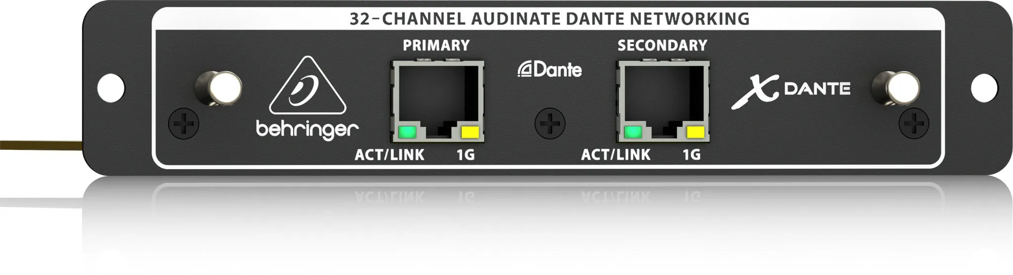 Behringer X-Dante High-Performance 32-Channel Audinate Dante Expansion Card